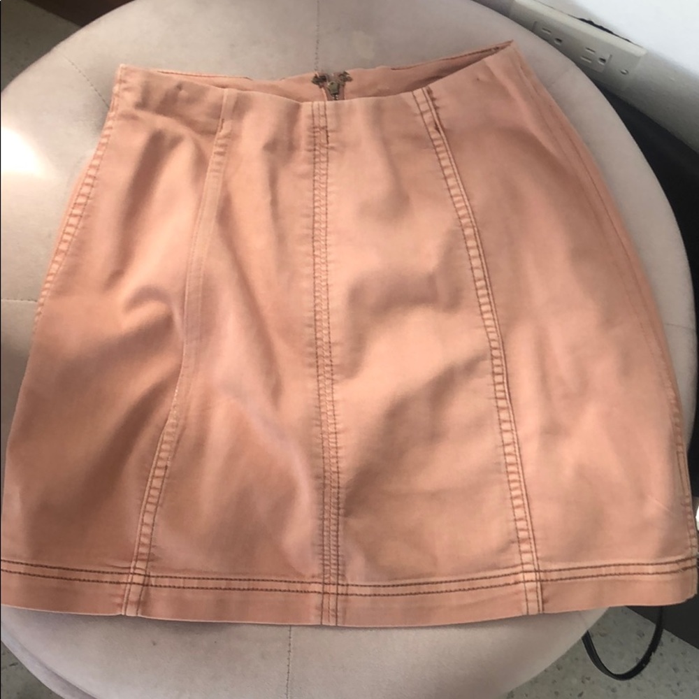 Free People Pink Skirt